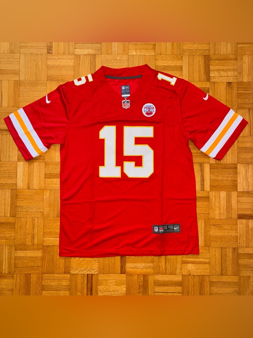 Patrick Mahomes Red Kansas City Chiefs Jersey